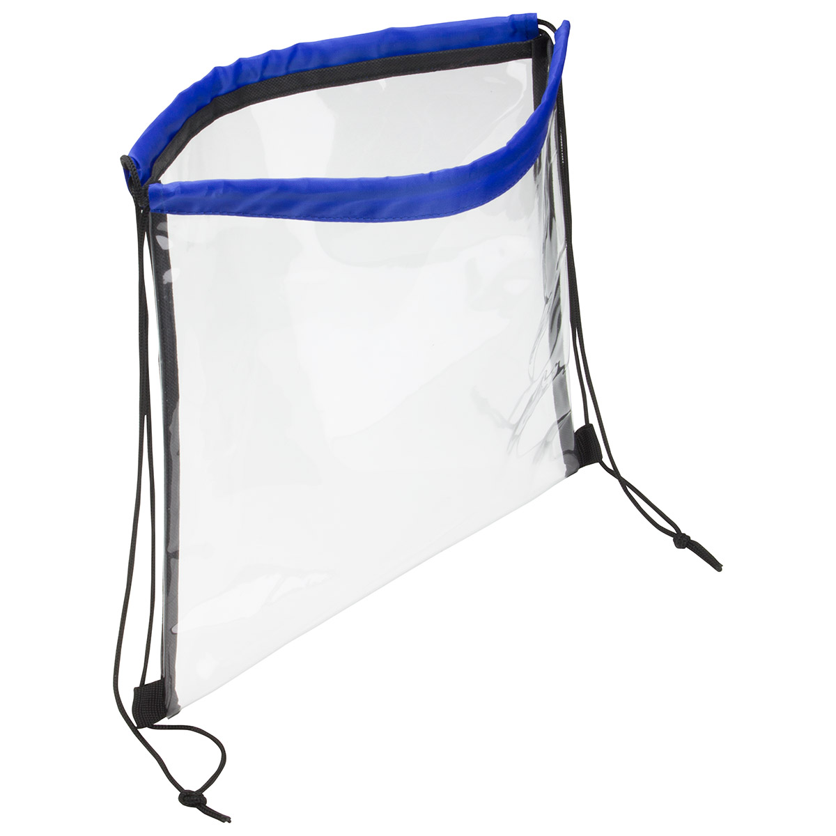 Clear Vinyl Bag with Drawstring 12