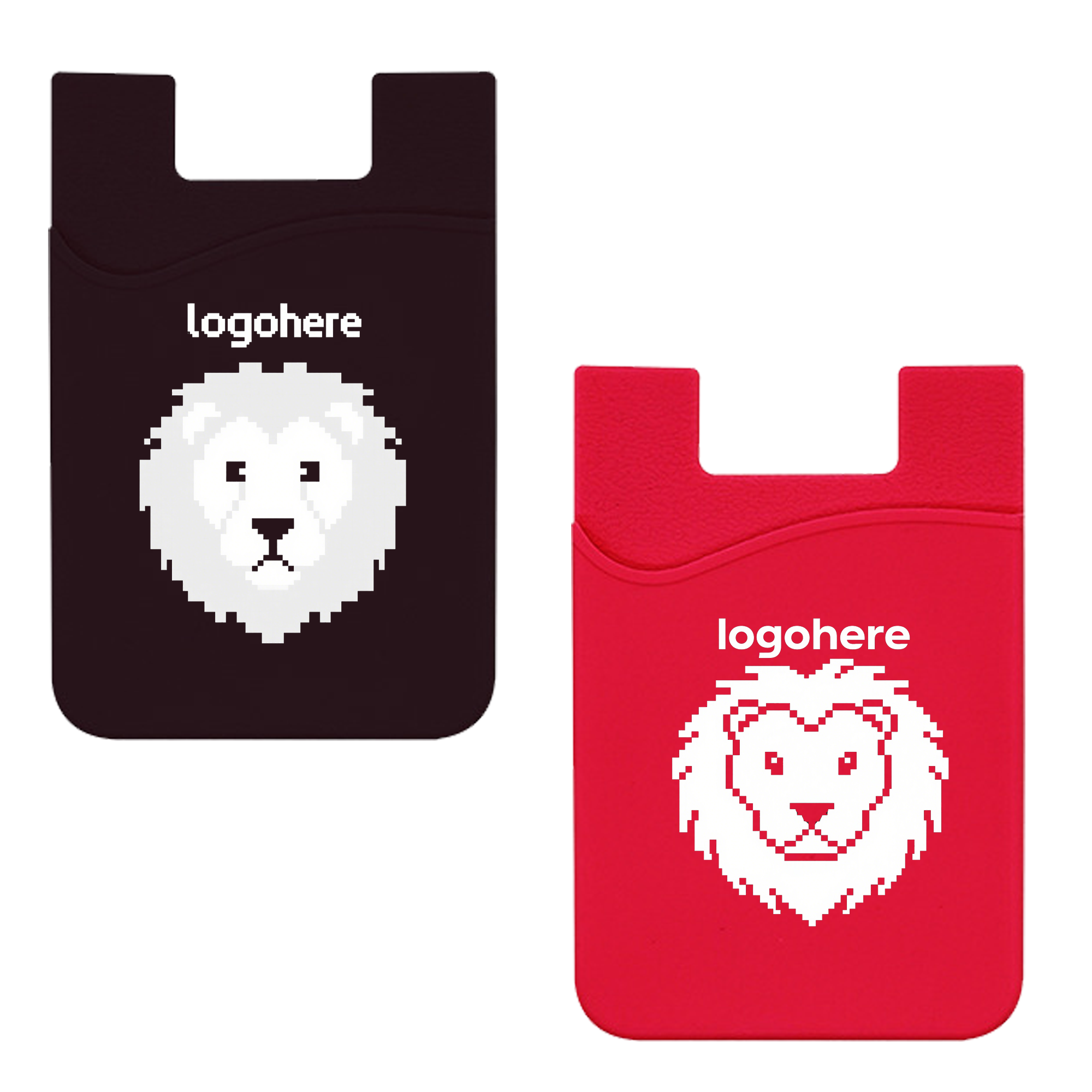 Adhesive Slim Silicone Phone Wallet 2