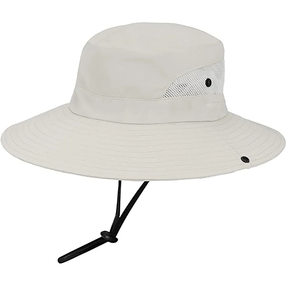 Wide-Brim Outdoor Beach Sun Hat with Ponytail-Hole 3