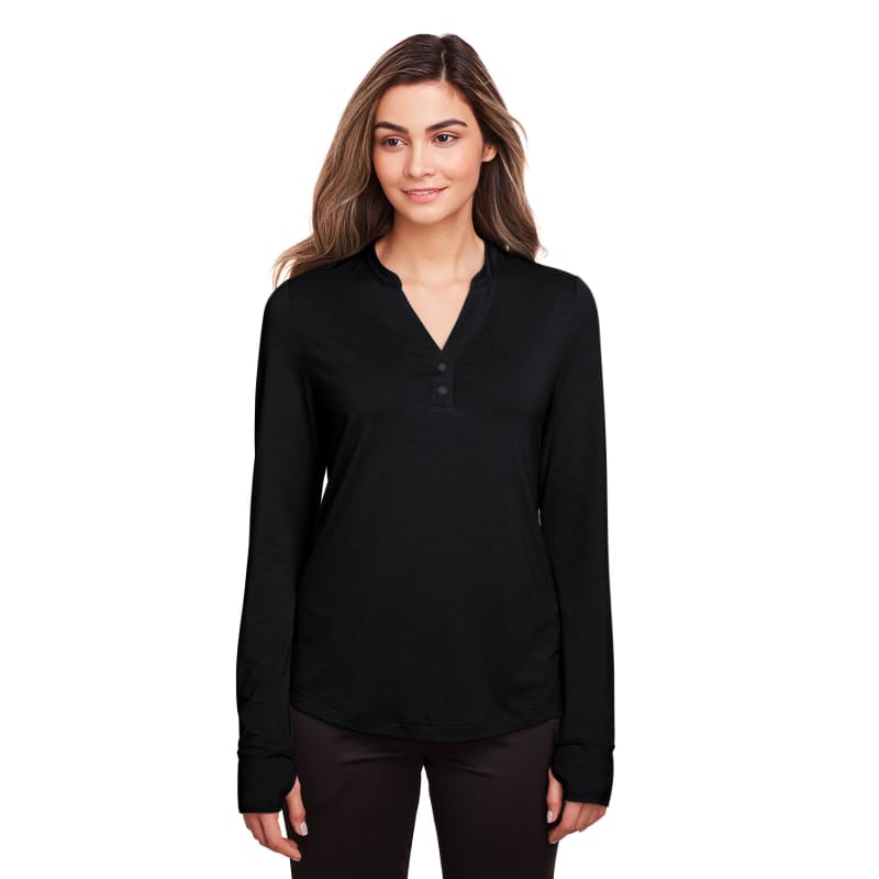 North End Ladies' Jaq Snap-Up Stretch Performance Pullover, custom hoodie or sweatshirt with logo imprint 11