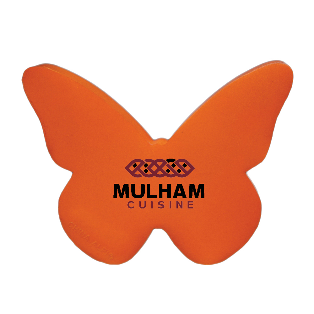 Butterfly Orange Stress Reliever 2
