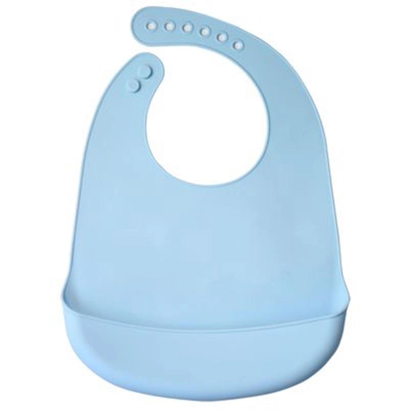 Silicone Baby Bib Set Adjustable Catch All Waterproof 20