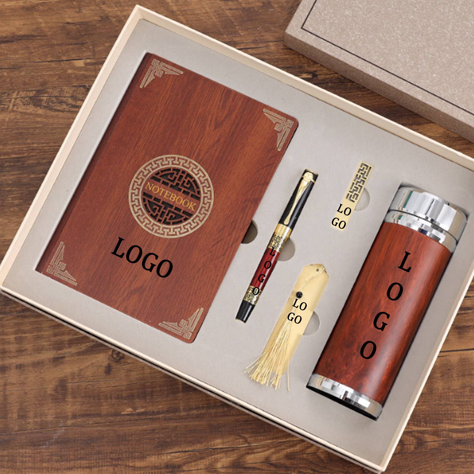5Pcs Business Notebook Gift Set 1