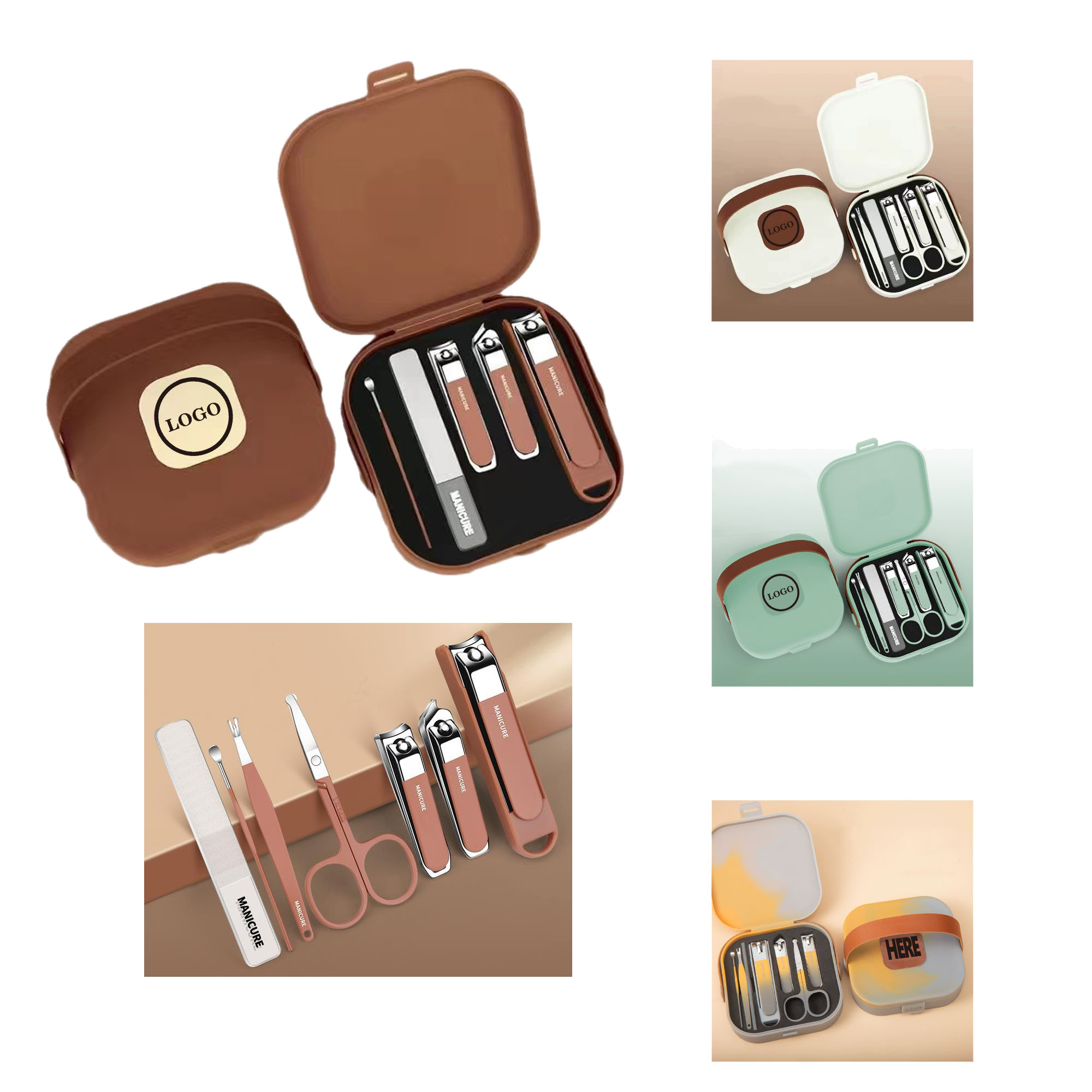 MOQ500 Portable Nail Clipper Set 1