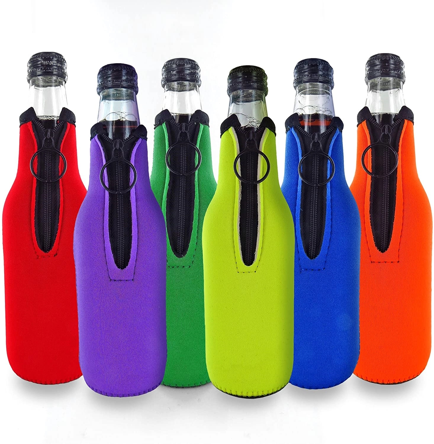 Beer Bottle Cooler, custom koozie with logo imprint 2