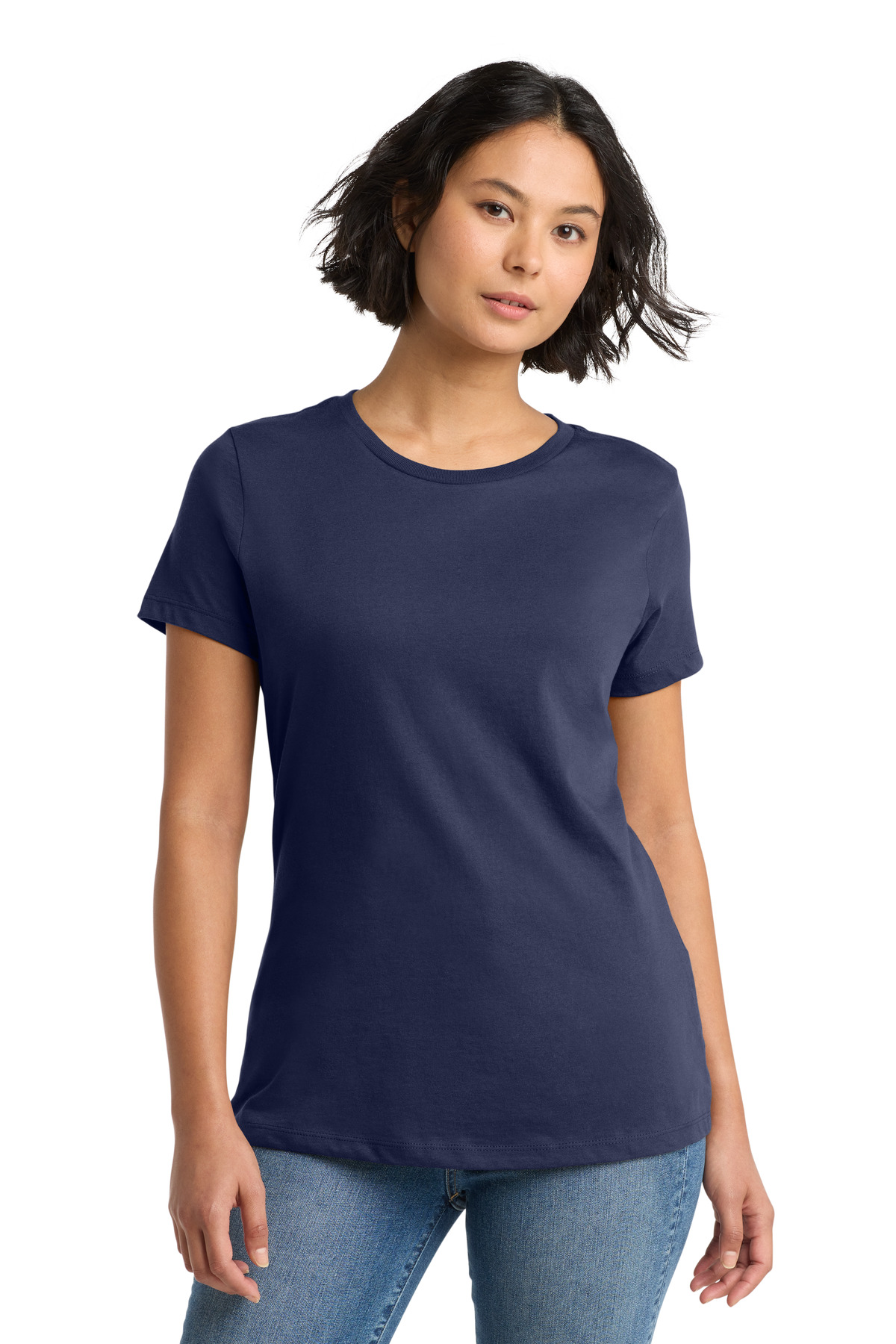District Women's Perfect Weight Tee. DM104L 194