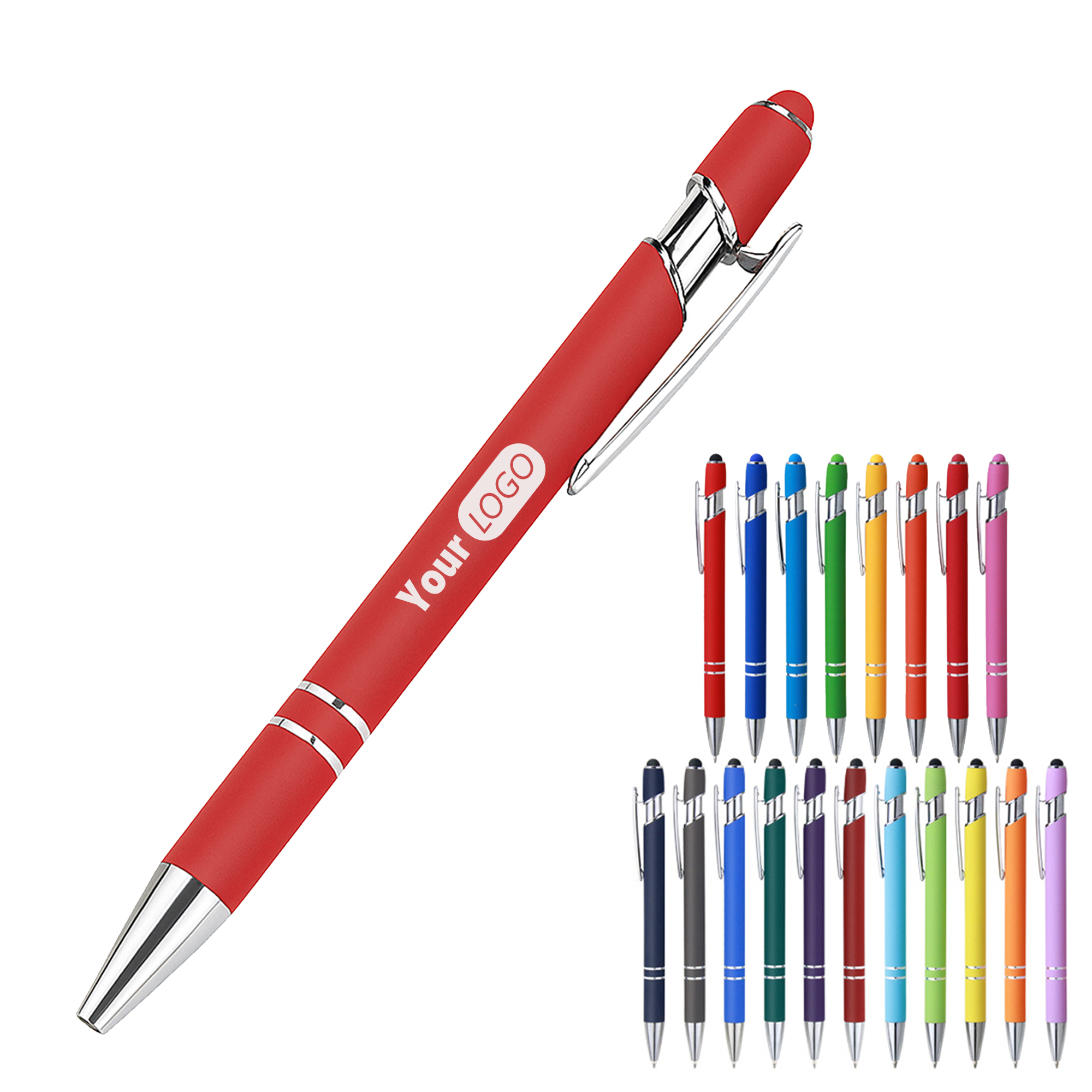 Colorful Metal Stylus Ballpoint Pen 3