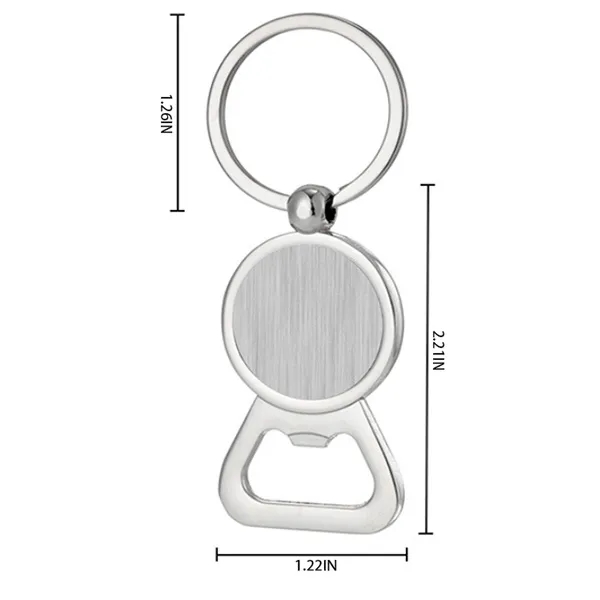 Metal Keychain Bottle Opener 2