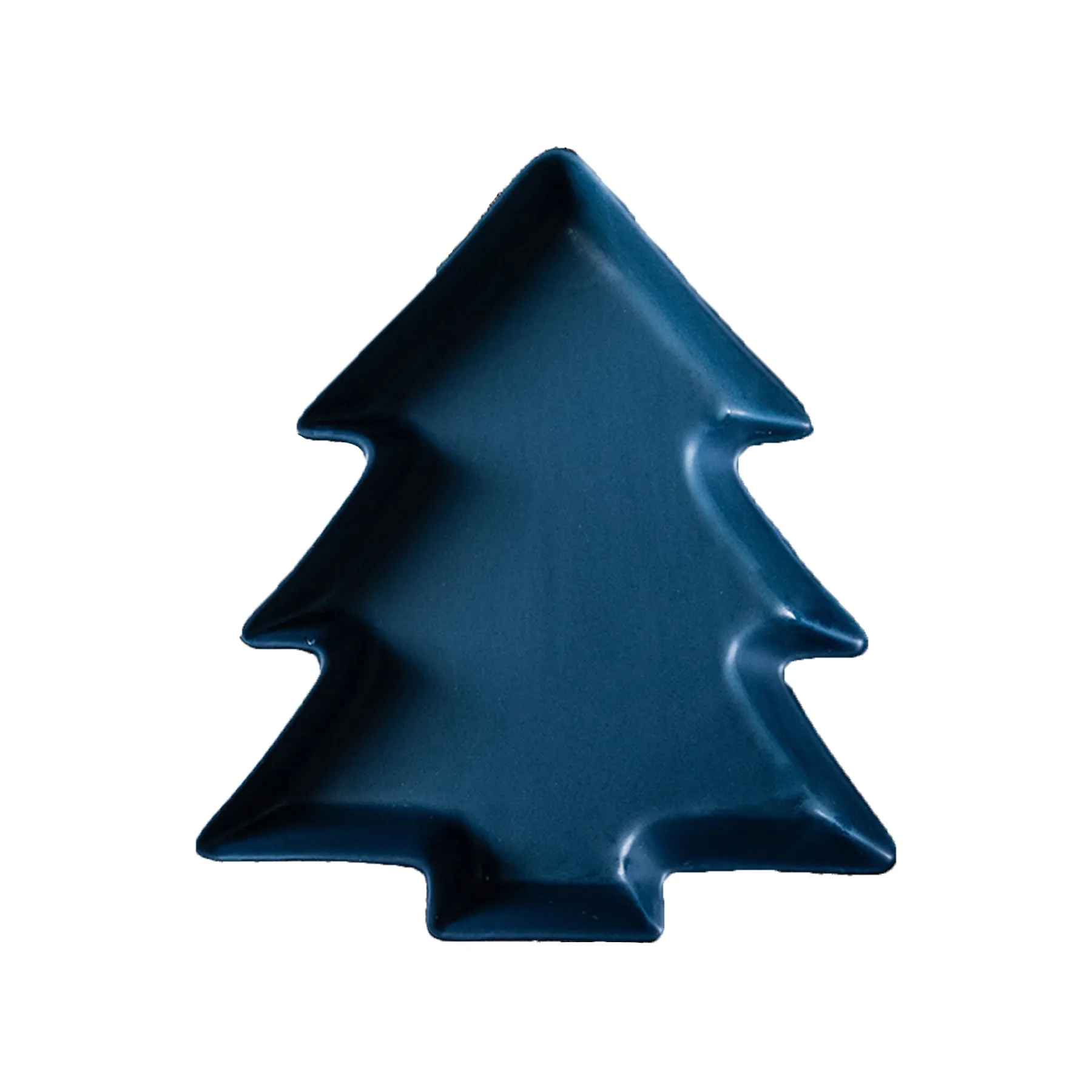 Christmas Tree Shaped Plate Ceramic Dish 4