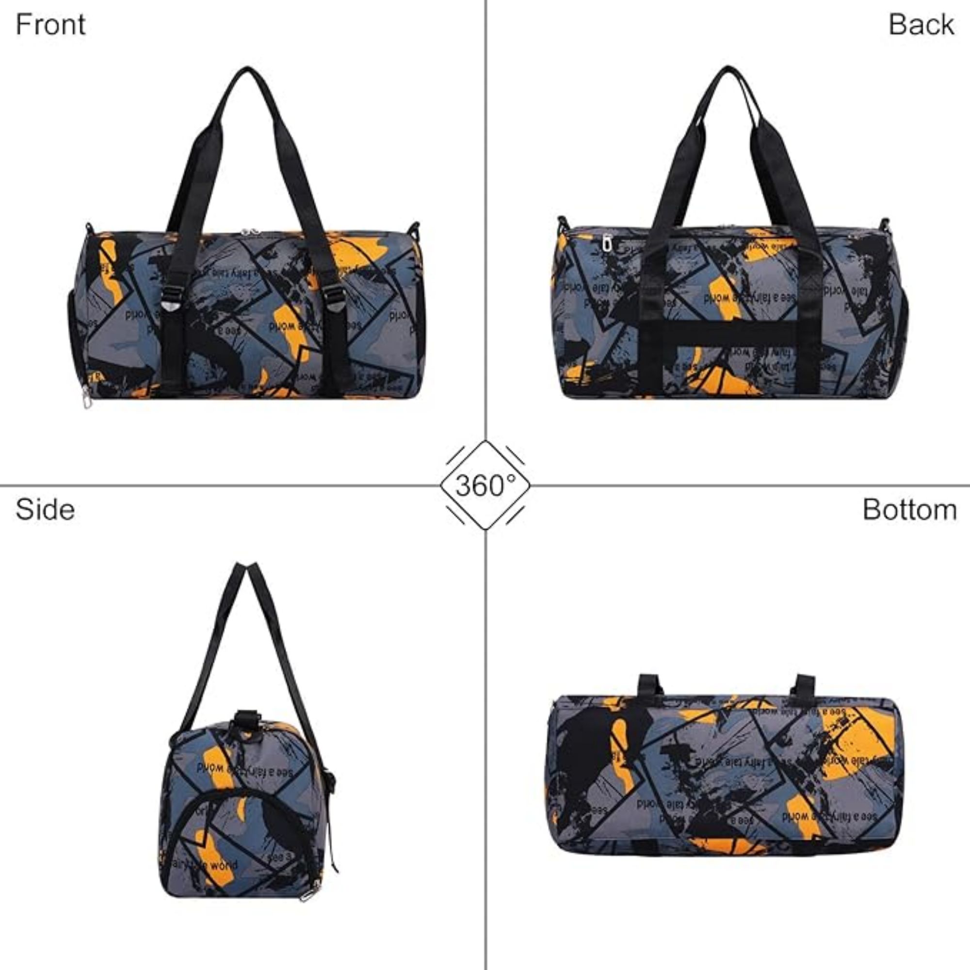 Weekender Bag With Shoe Compartment 5