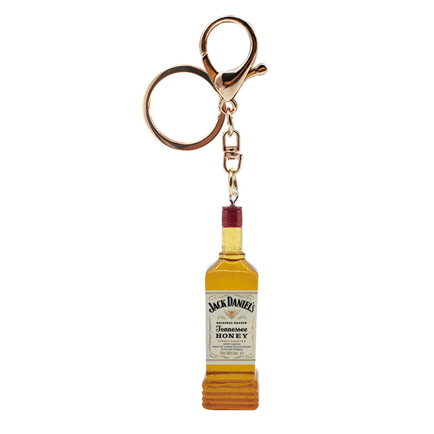 Mini Resin Whiskey Bottle Shaped Key Chain 6