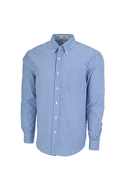 Easy-Care Gingham Check Shirt 21