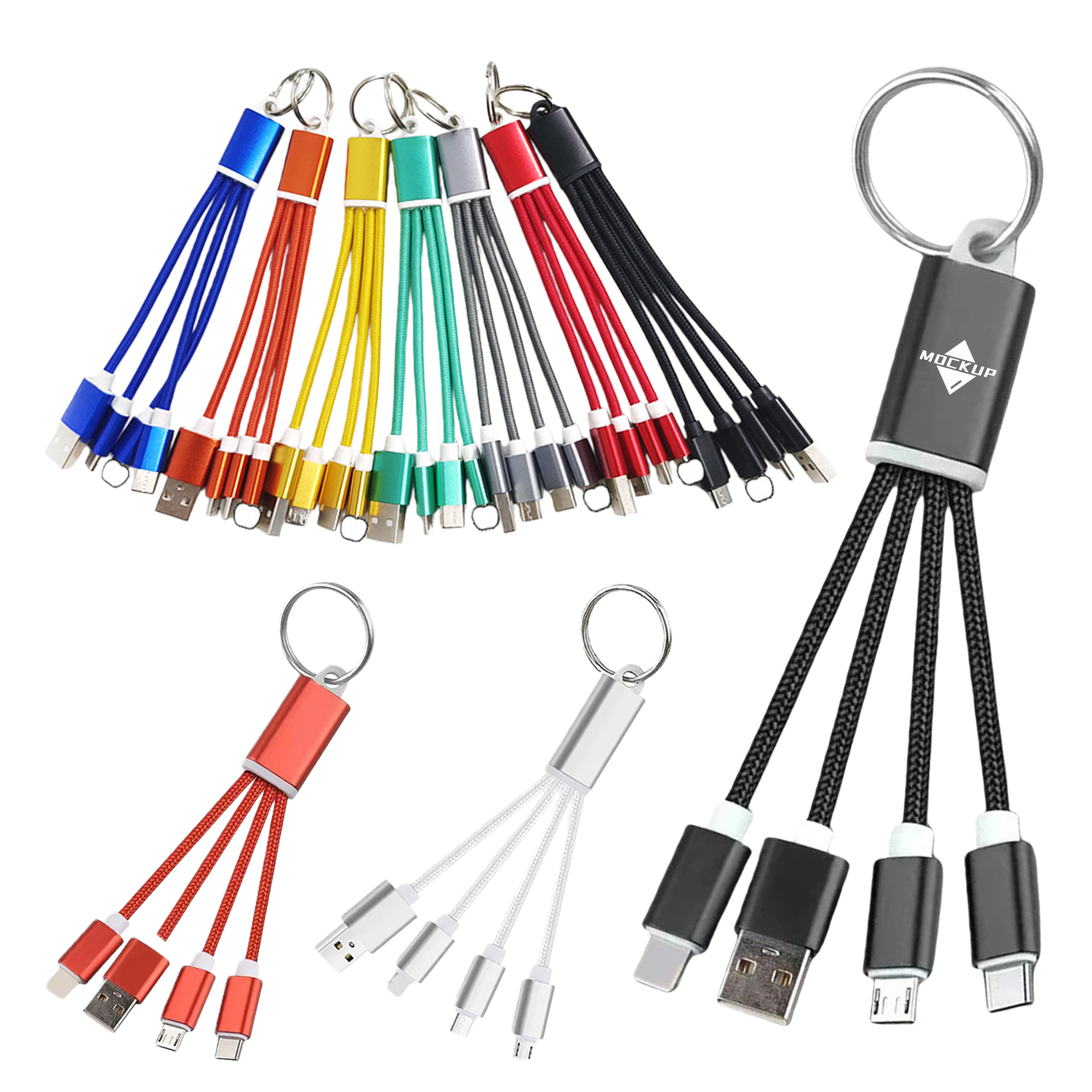 3 in 1 Multi USB Travel Charging Cord 1