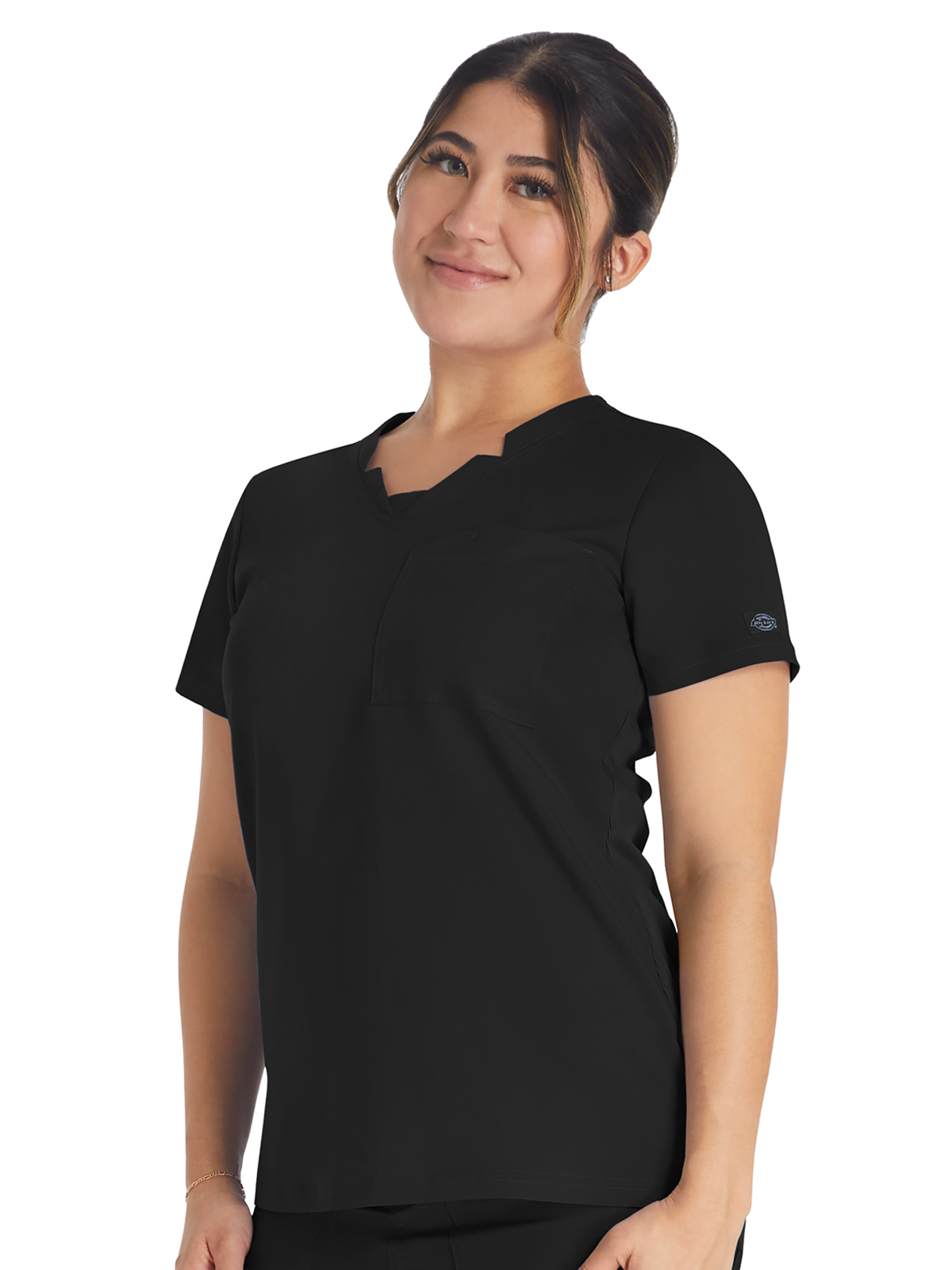 Balance Women's 2-Pocket Notched V-Neck Top