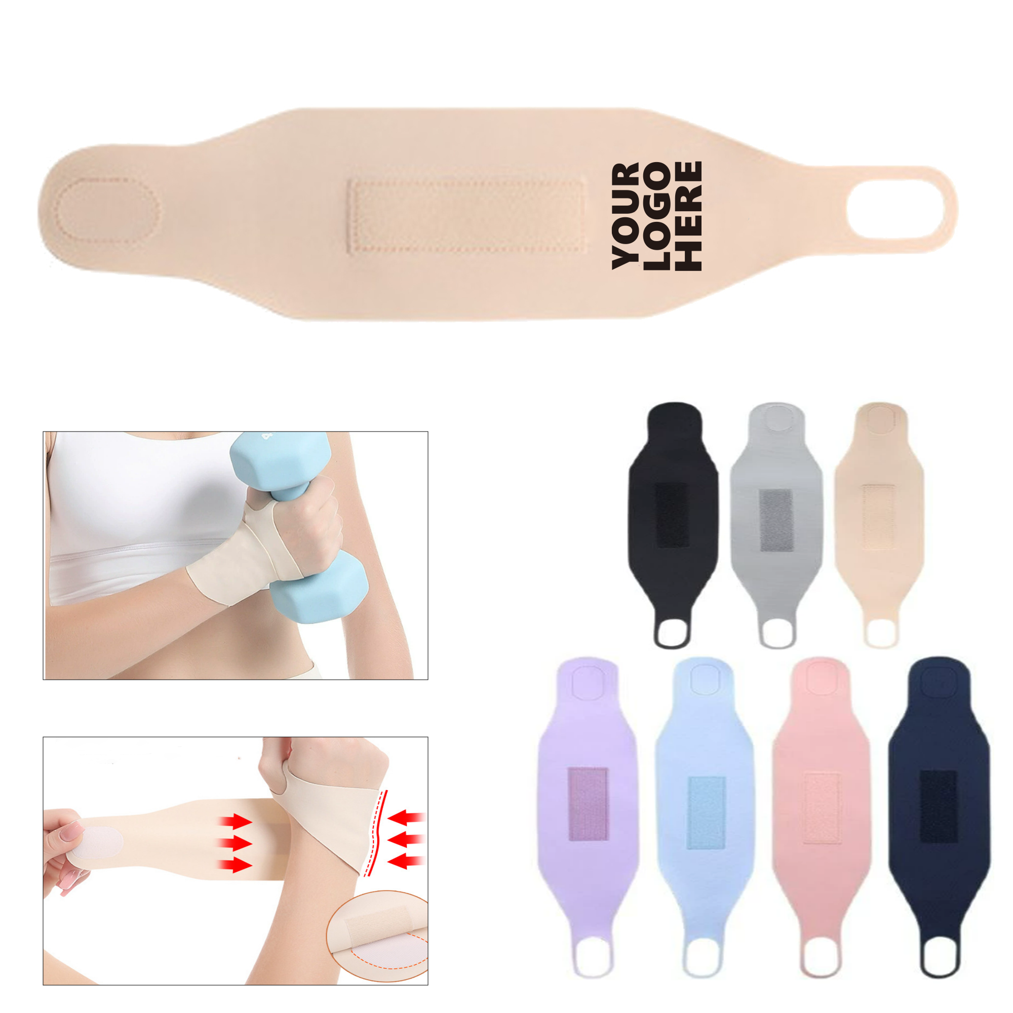 Thin Ultra-Compression Wrist Wraps 3