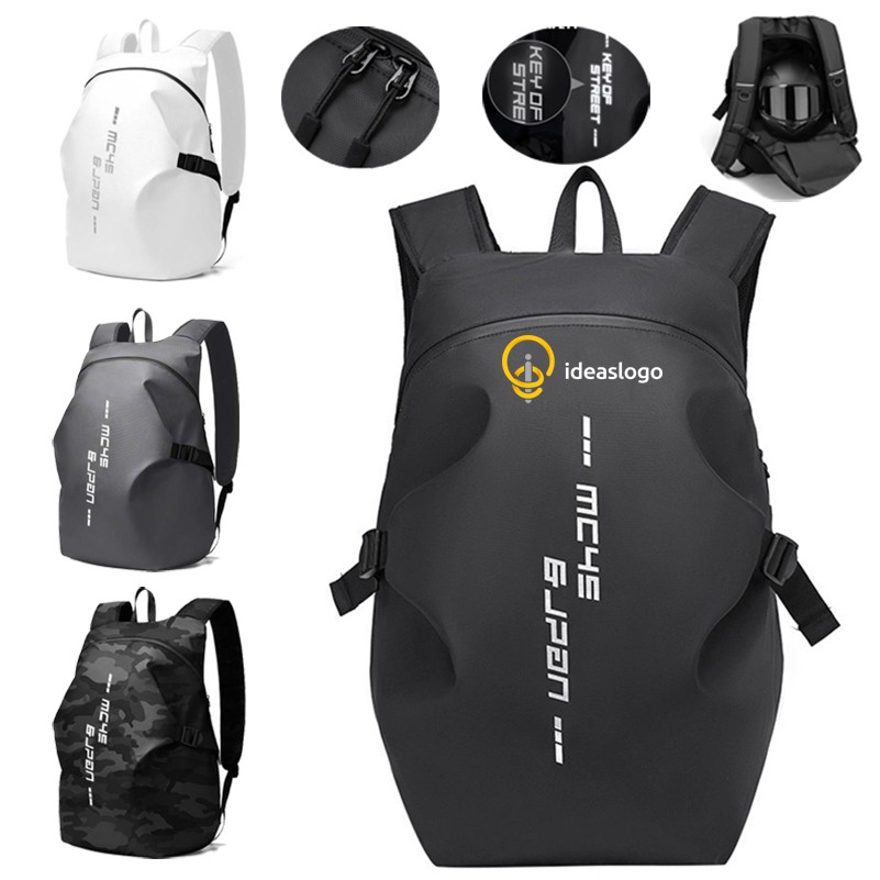 Portable Motorcycle Helmet Backpack 2