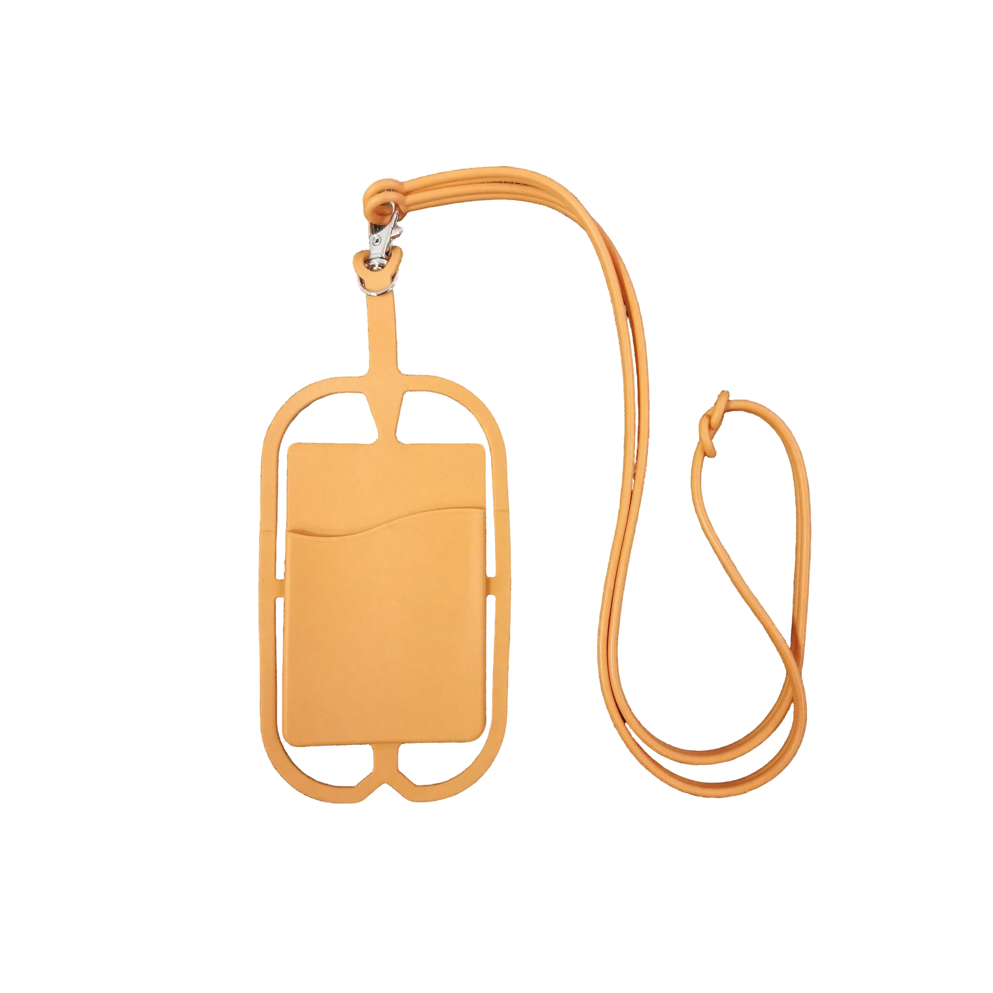 Silicone Lanyard Phone Wallet With Holder 12