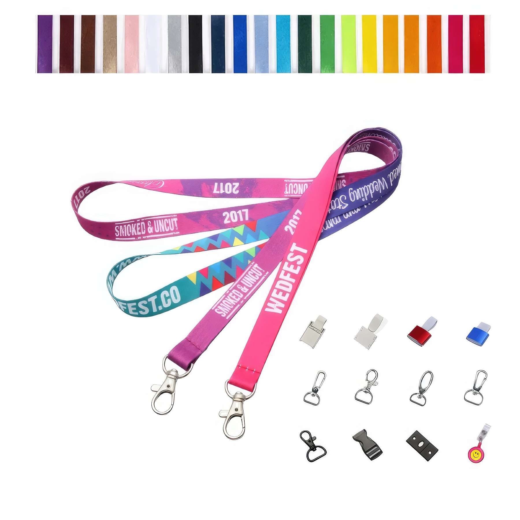 Polyester Lanyards For ID Badge 2