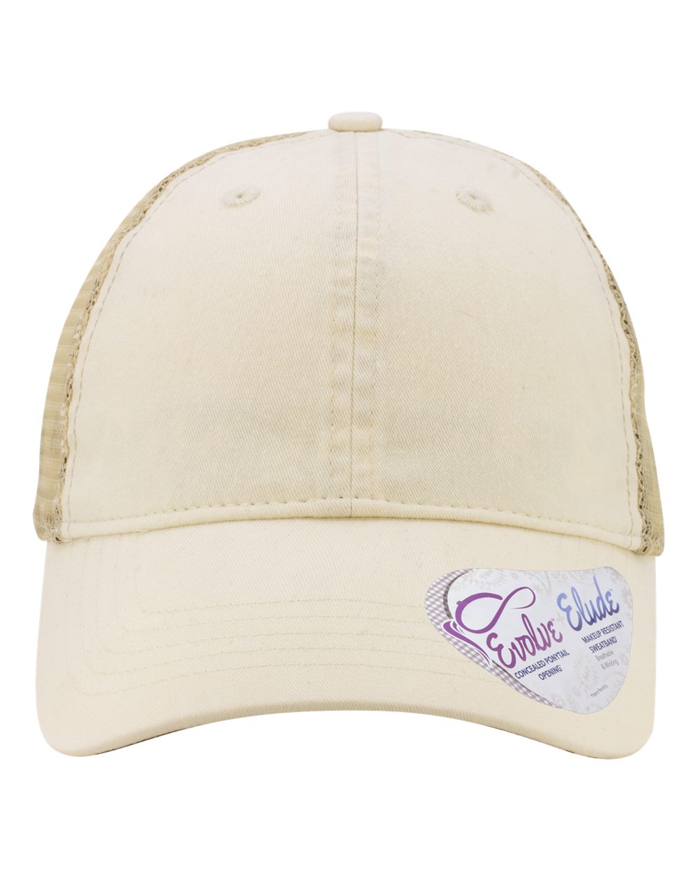 Women's Washed Mesh-Back Cap - TESS 35