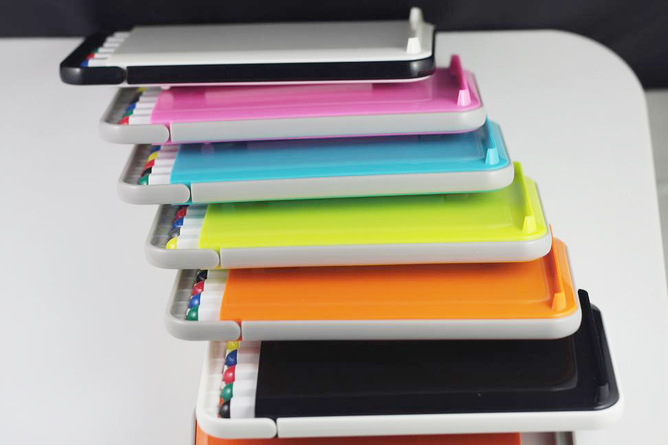 Rainbow Ballpoint Pen / Pencil & Highlighter Set 4