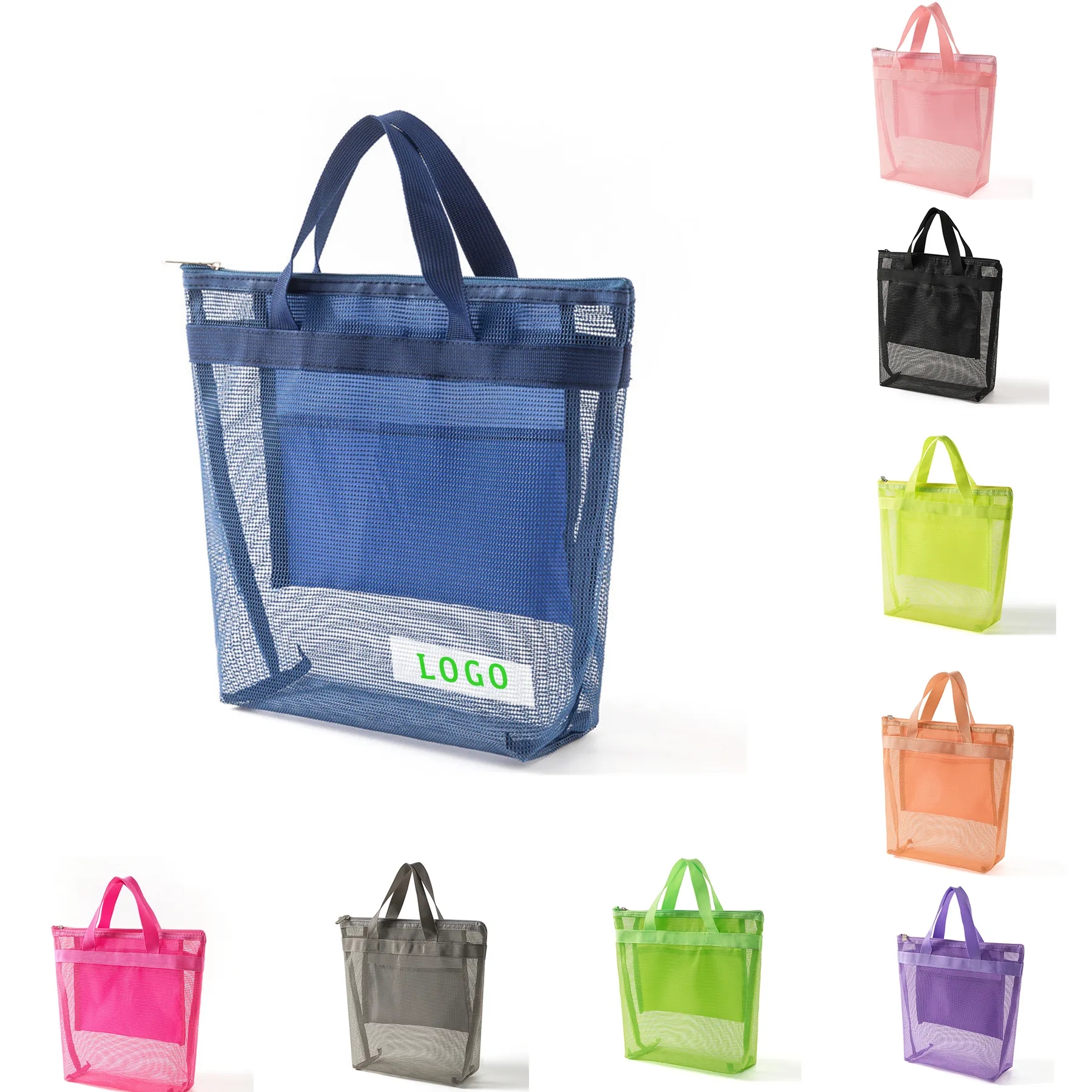 Beach Tote Bag, custom tote bag with logo imprint 1