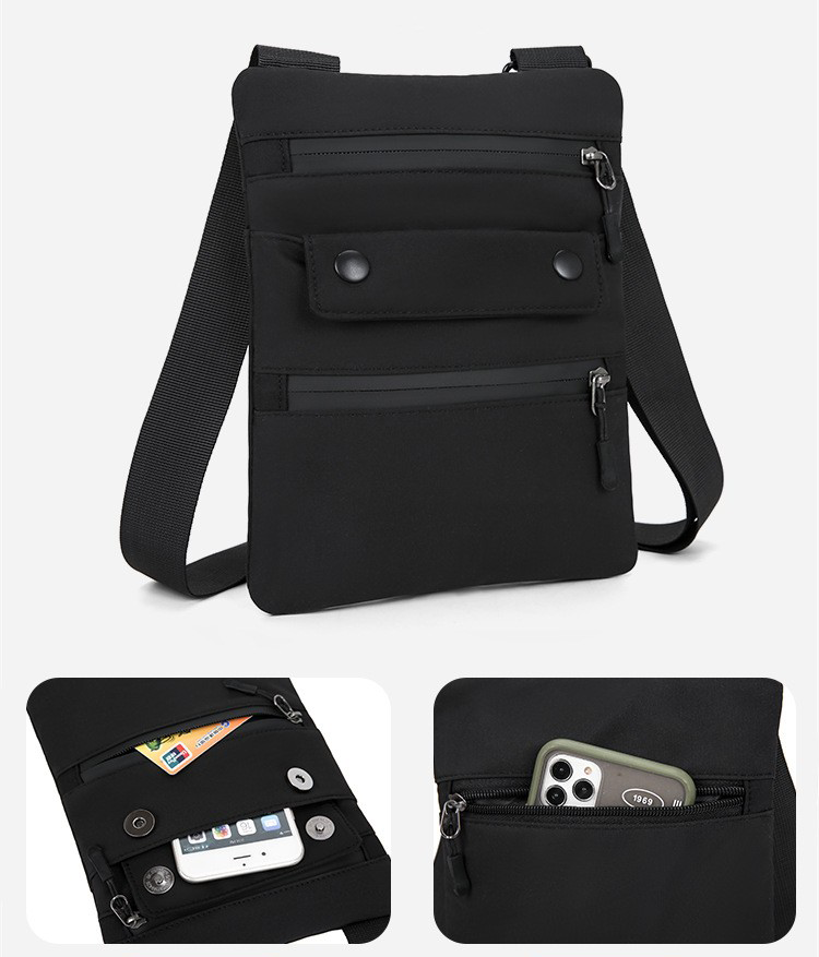 Small Messenger Bag with Long Shoulder Strap 6