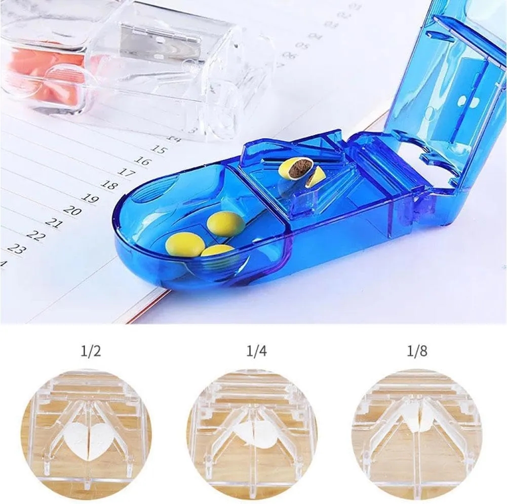 Pill Cutter and Splitter with Dispenser 6