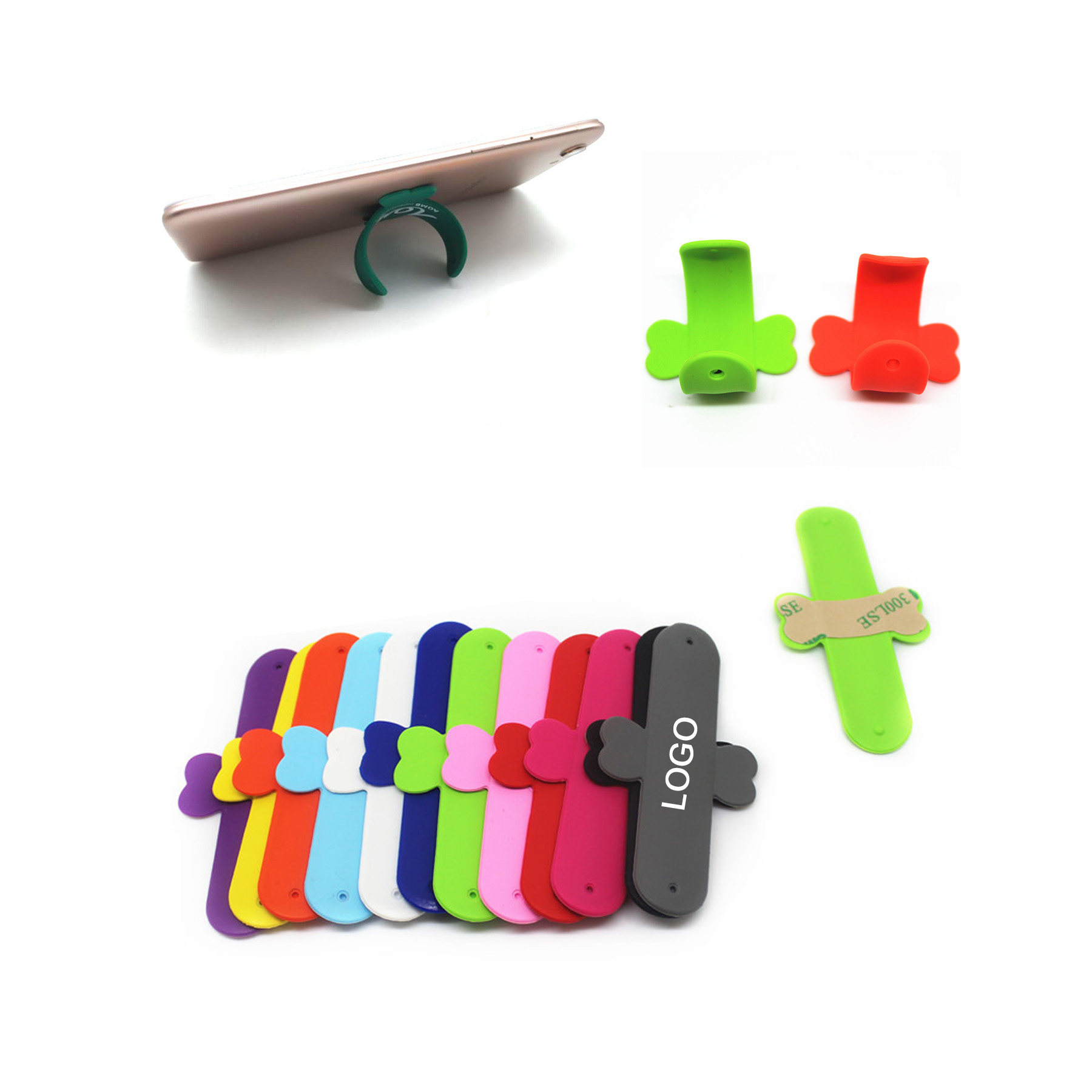 U Shape Silicone Smart Phone Holder 2
