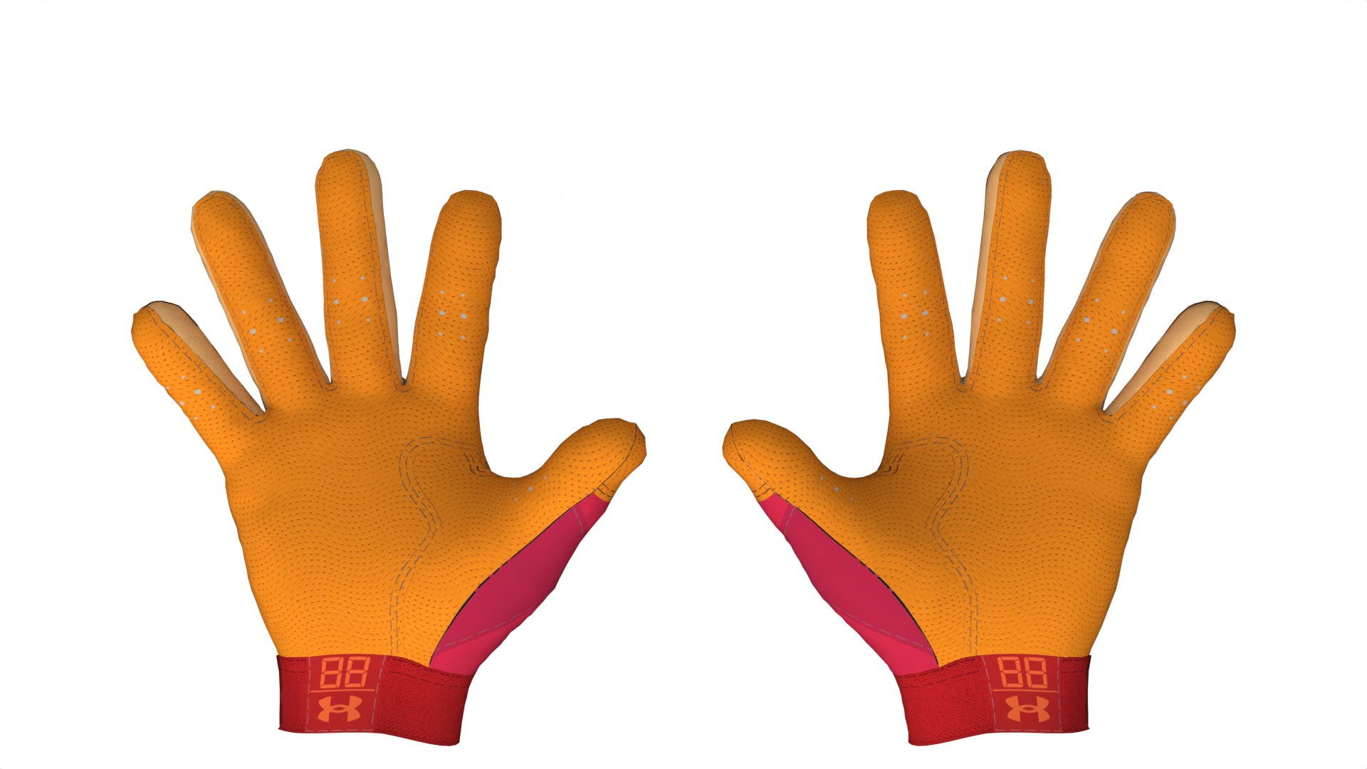UA Clean Up Boys' Batting Gloves 5