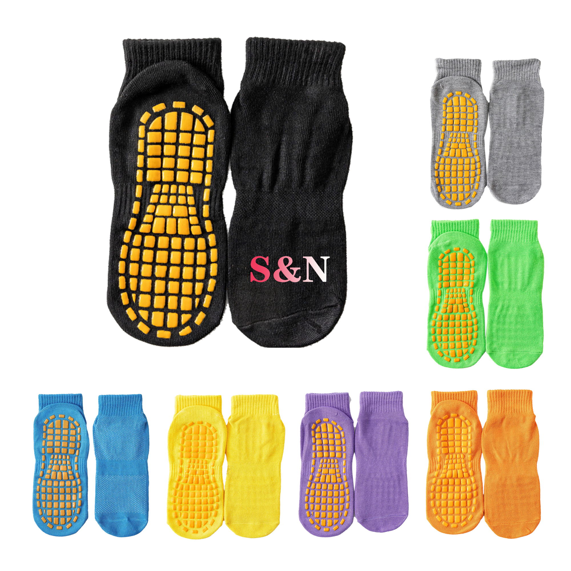 Mid-calf Trampoline Sock 5