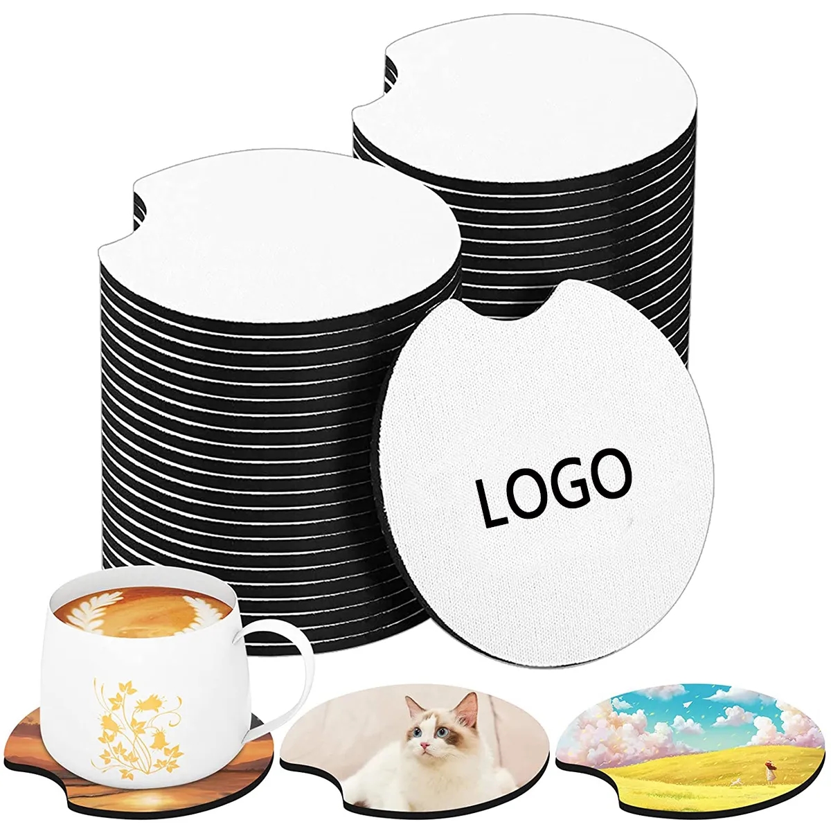 Neoprene Cup Coasters 1