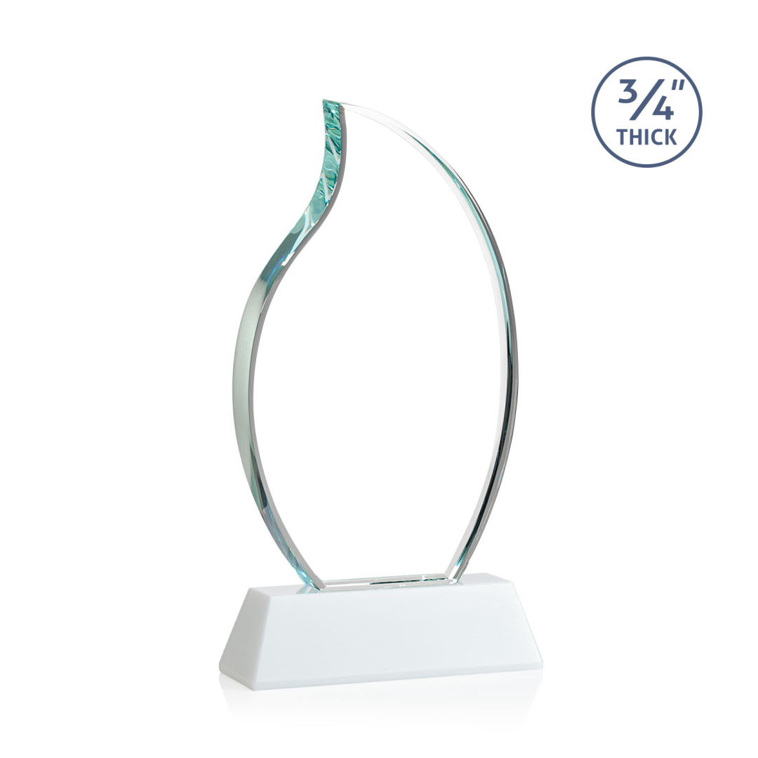 Croydon VividPrint™ Award on Newhaven Base - White 2