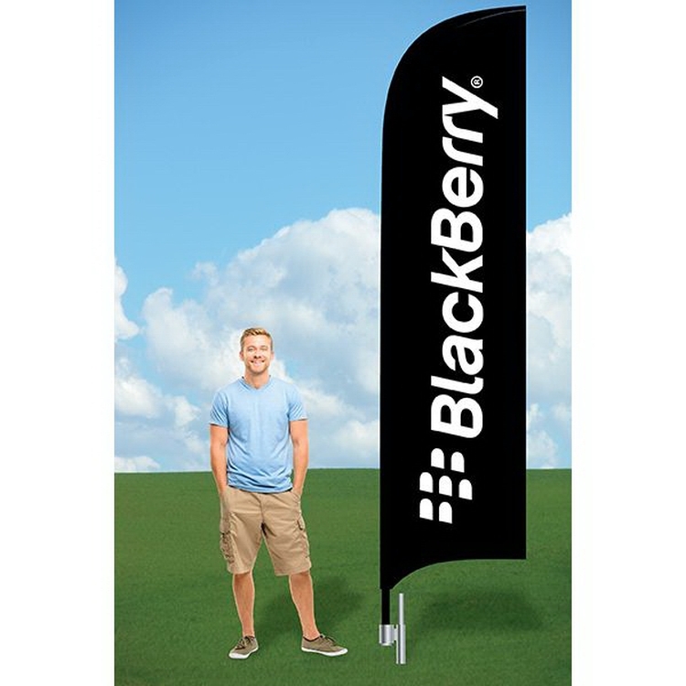 11ft Custom Flag with Ground Stake-single 3