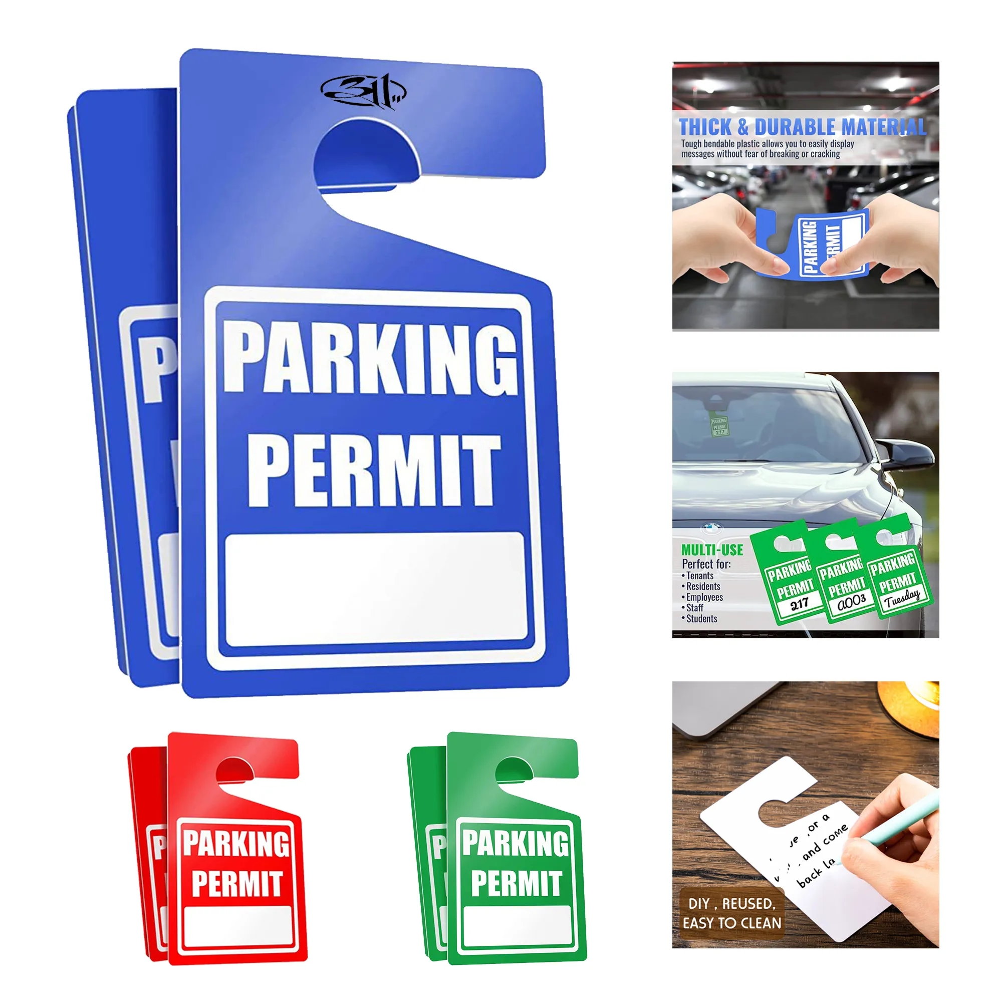 Parking Permit Hang Tags