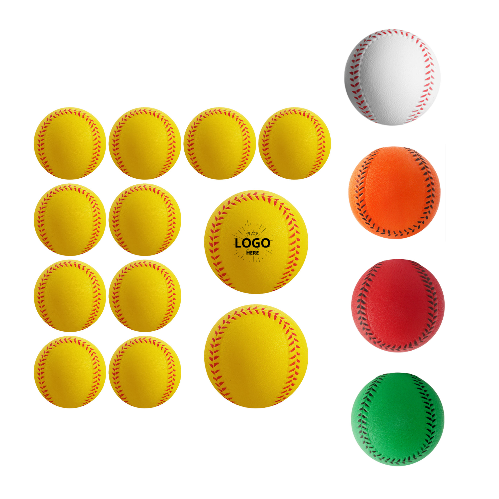 PU Foam Stress Relief Baseball 2