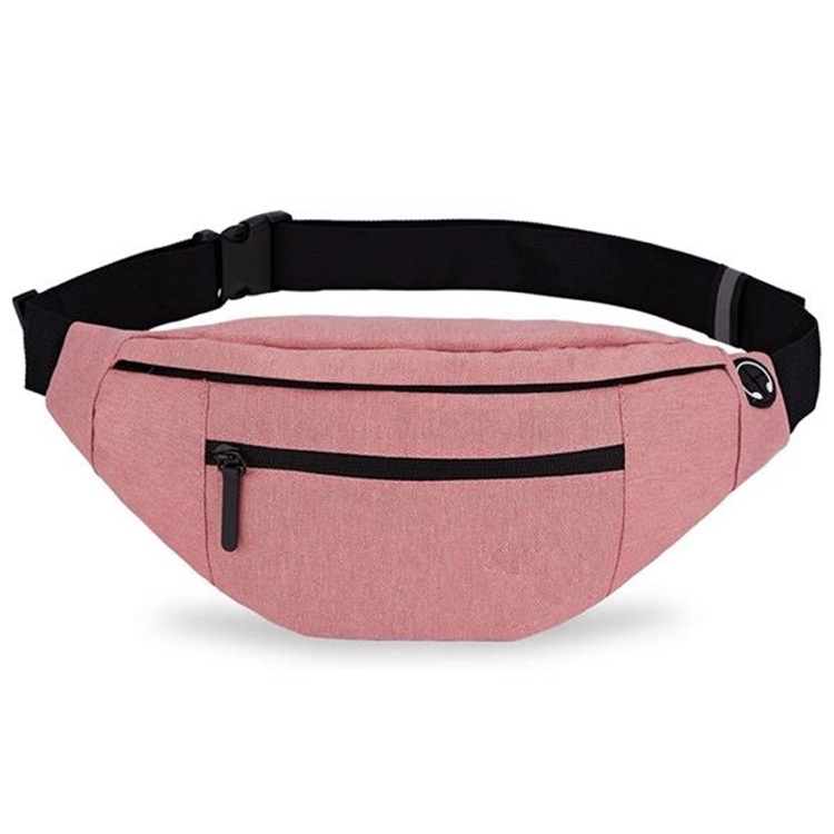 7 7/8 " Unisex Oxford Fanny Pack With Zipper 2