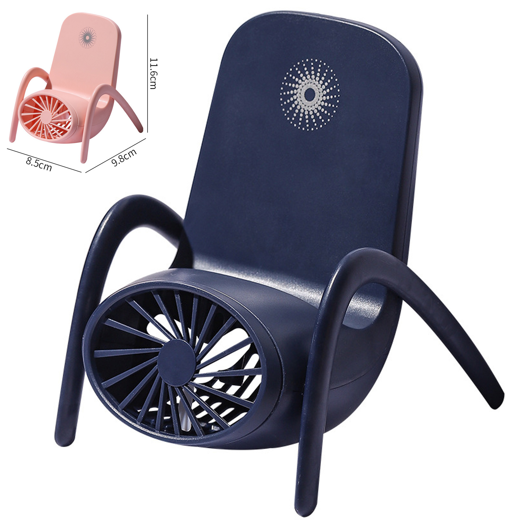 Mobile Phone Stand Electric Fan 2