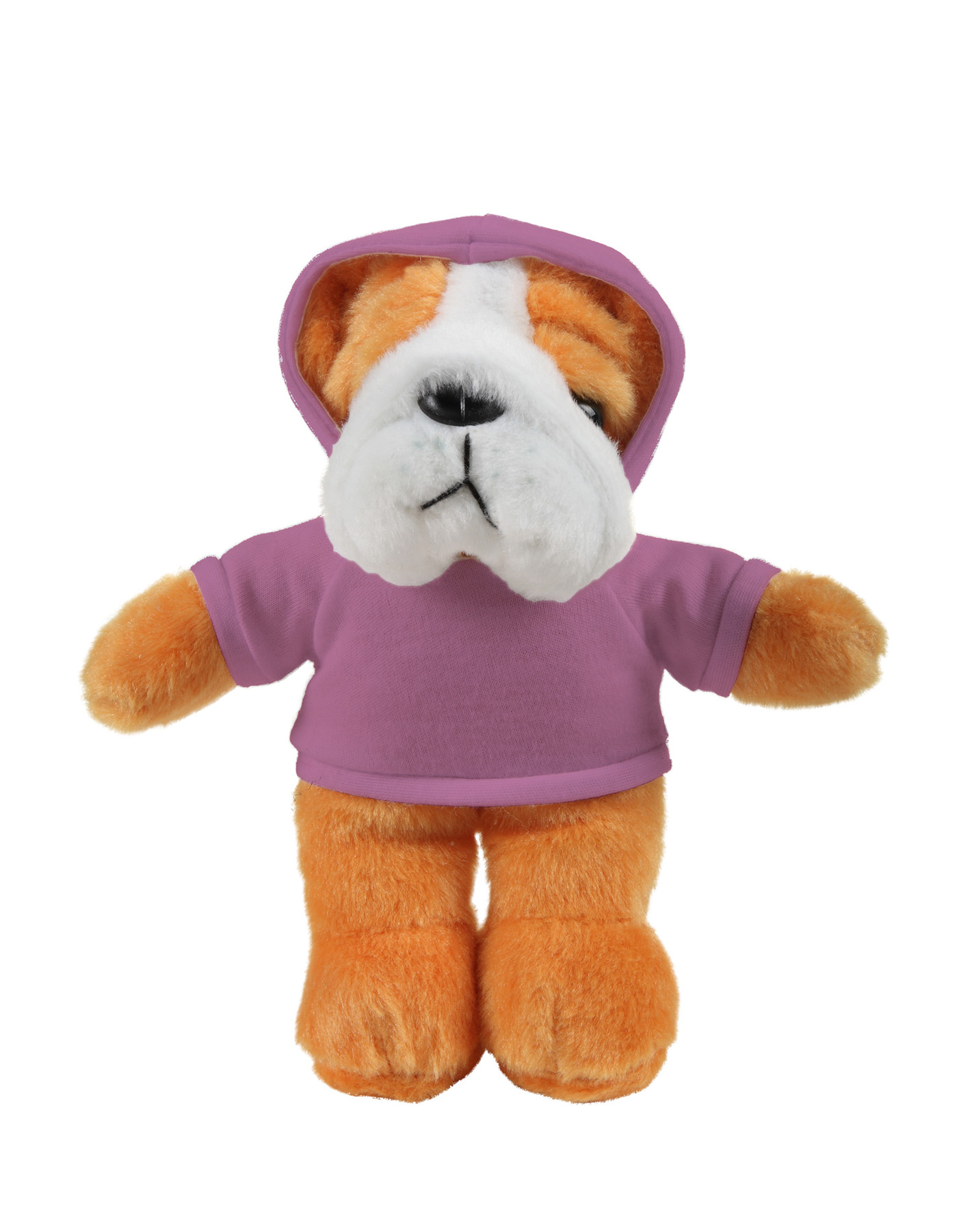 soft plush Bulldog with hoodie 4