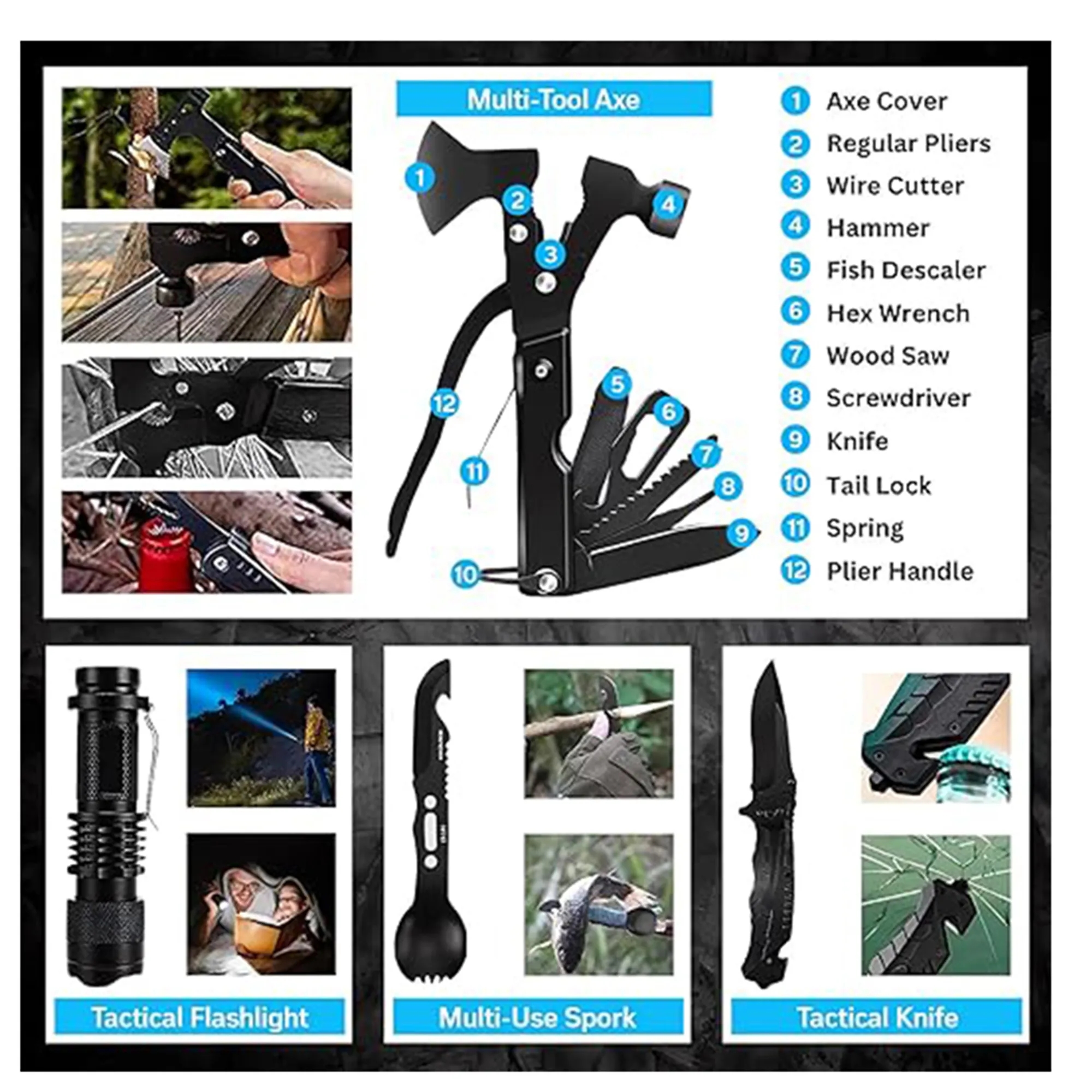 Multifunctional Outdoor Camping Equipment 3