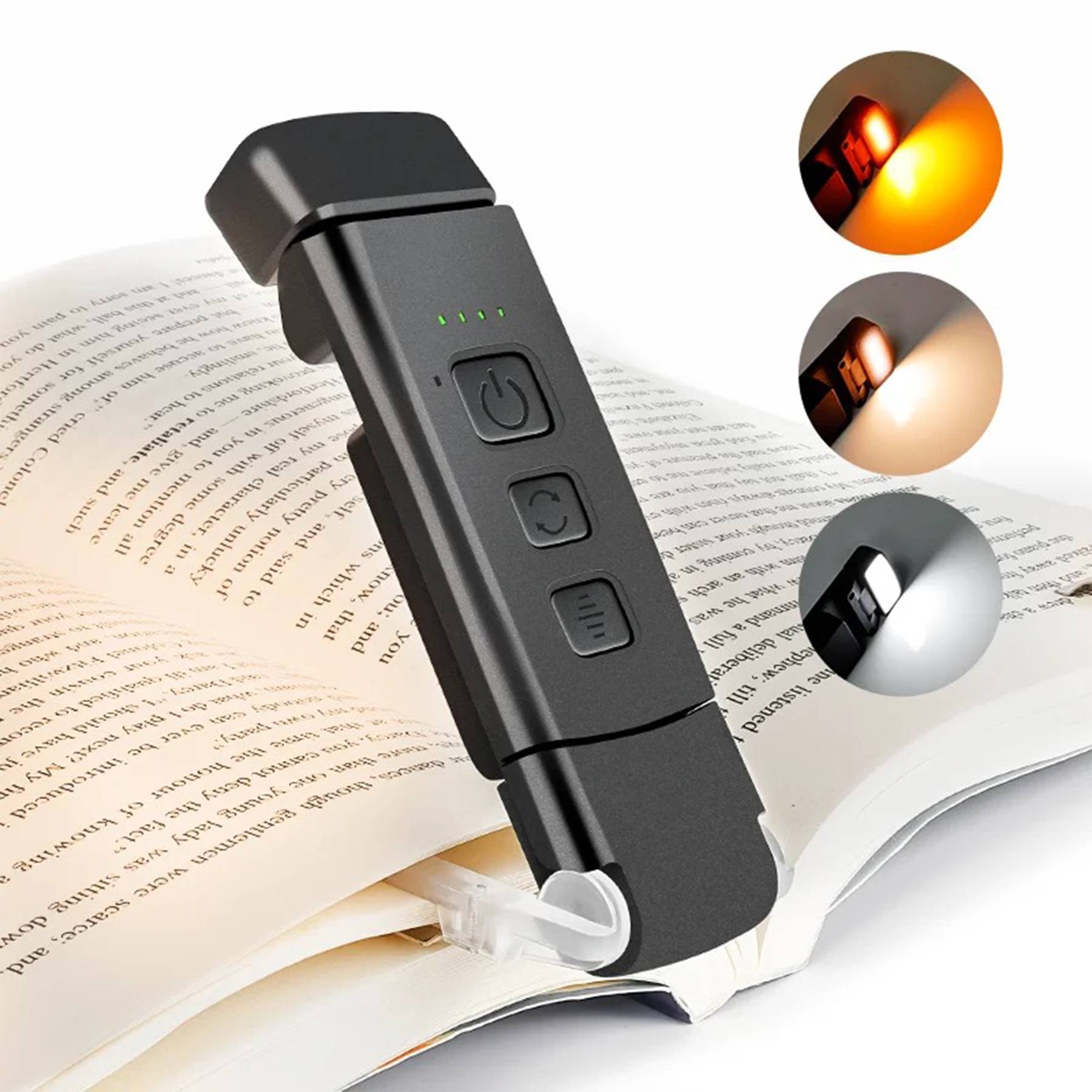 USB portable book holder night light for reading 6
