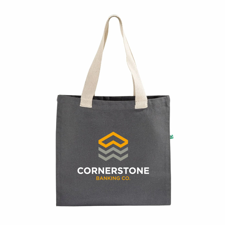 Foxgrove Flat Recycled Canvas Tote Bag 1