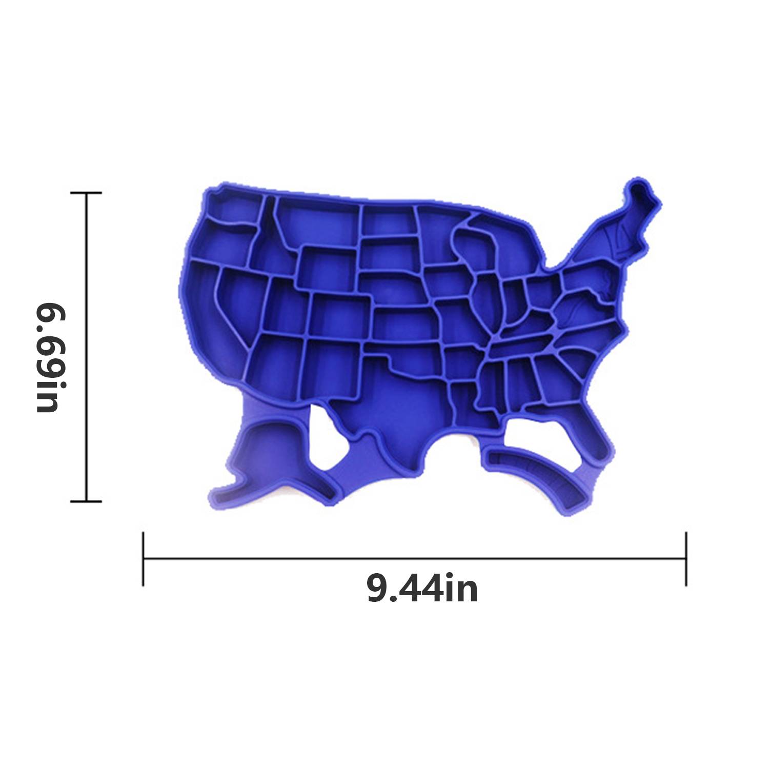 United States map silicone ice tray 3