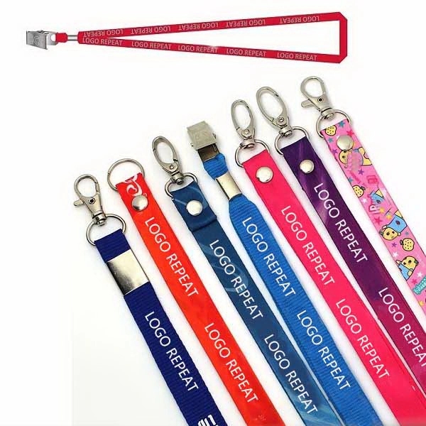 Narrow Nylon Lanyard Straps 2