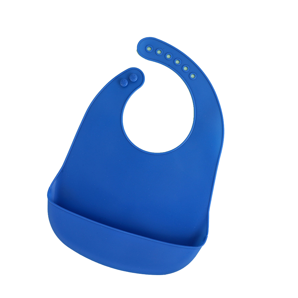 Silicone waterproof baby bib 6