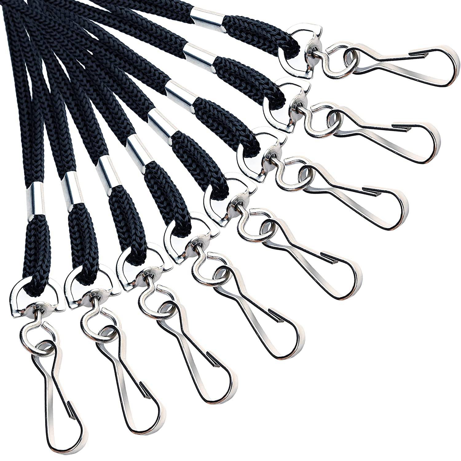Black Work Badge For Employees And Students Wearing Straps 1