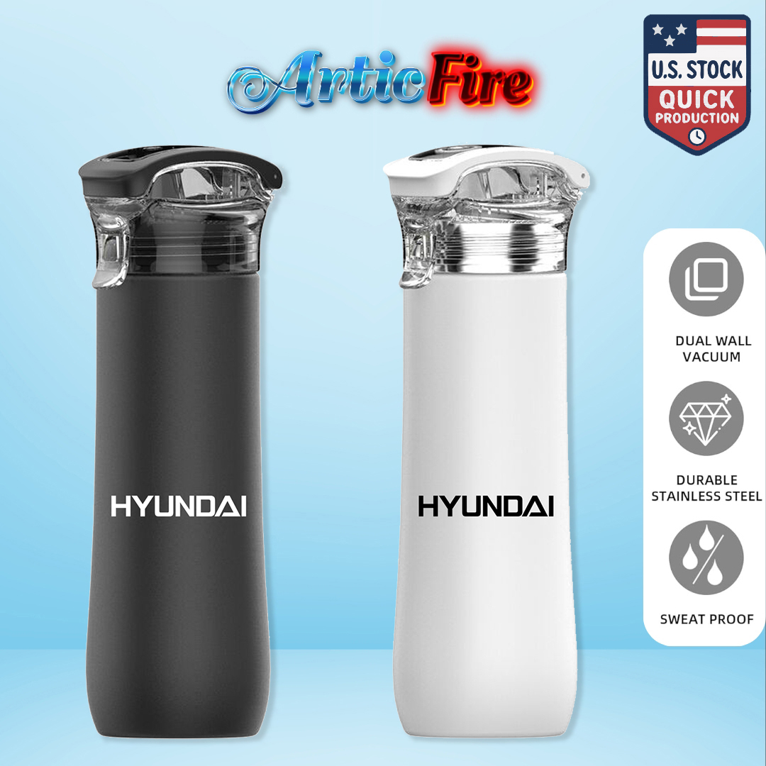ArticFire 23oz Double Wall Vacuum Insulated Bottle with Locking Flip Top Lid and Carrying Handle 11