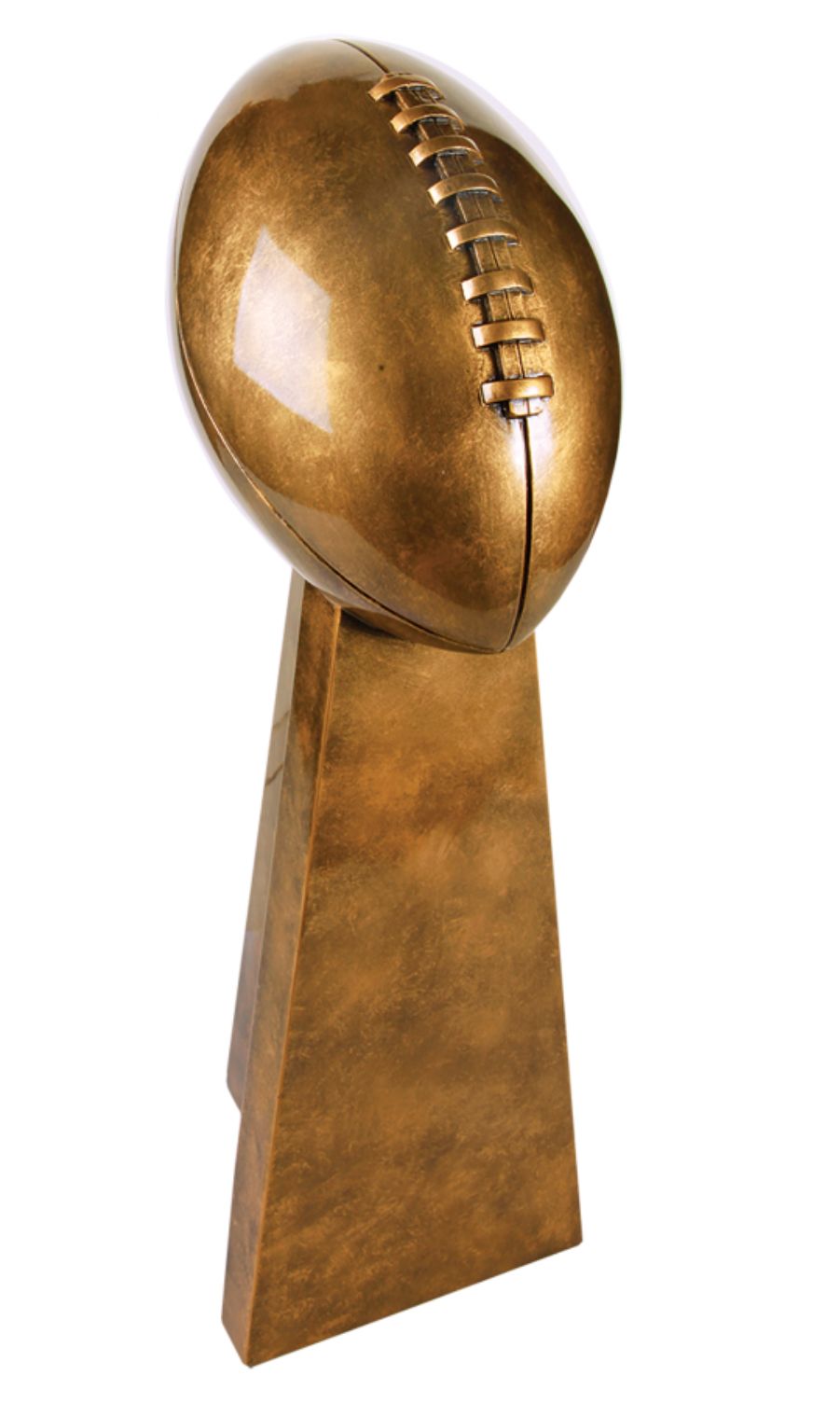 Antique Gold Football Resin Award 2