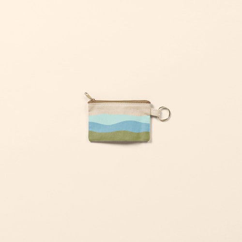 PENNY KEY RING - NATURAL CANVAS 1