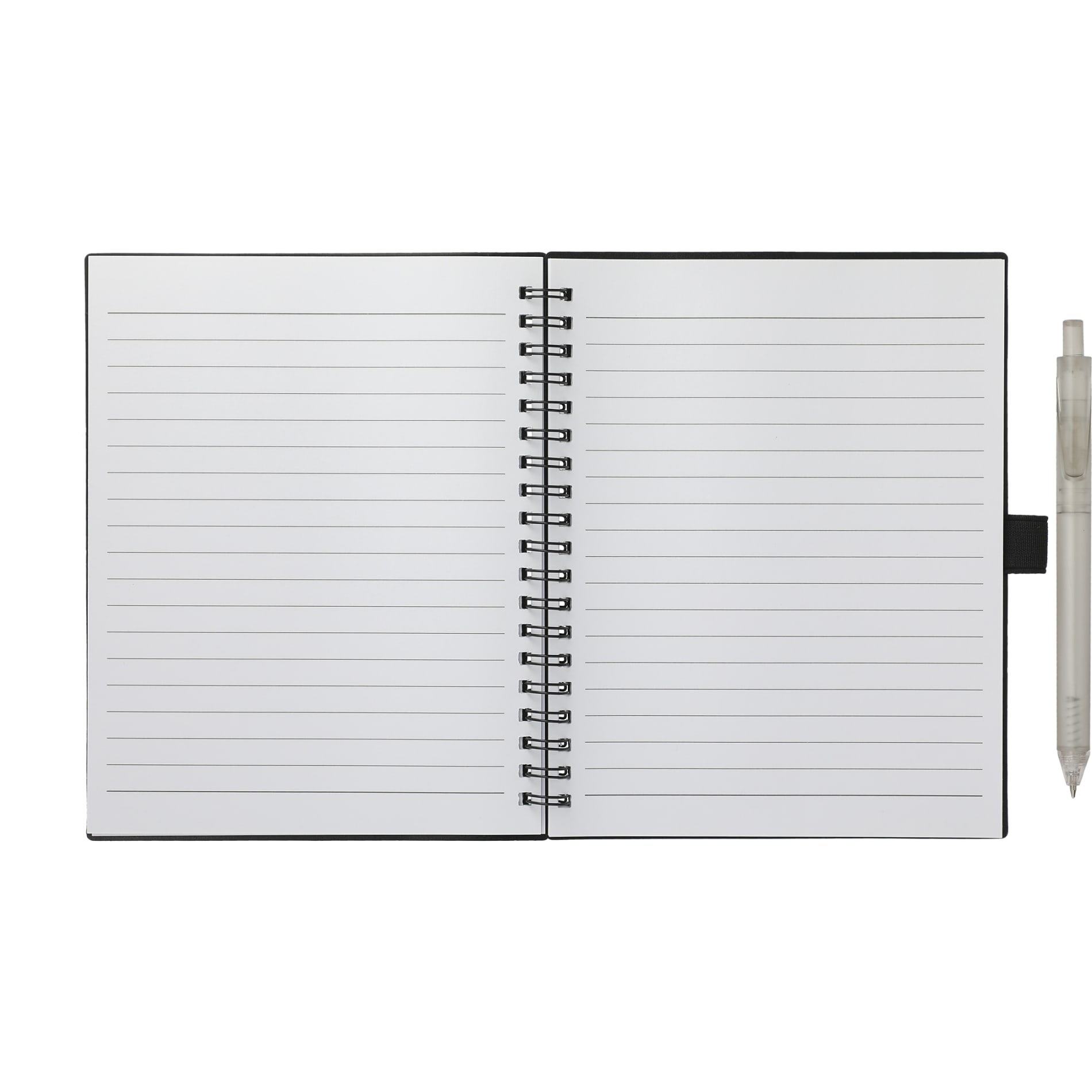FSC® Recycled 5.5” x 7” Spiral Notebook w/ RPET Pe 226