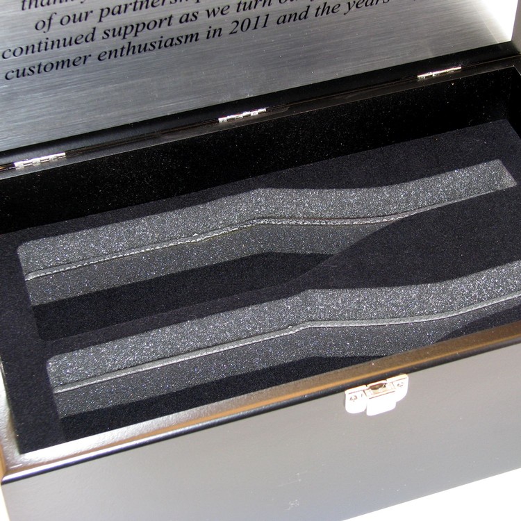 2 Bottle Wood Wine Box, 14.25 x 8.50 x 5.375" 13